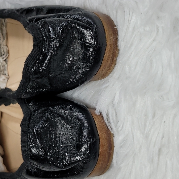 Marc Jacobs Black Ballet Flats Size 7.5 w w magnolia pearl - Picture 9 of 12